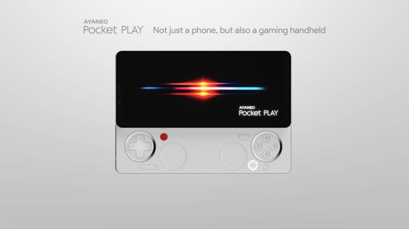Ayaneo представила трейлер игрового смартфона с выдвижным экраном Pocket PLAY