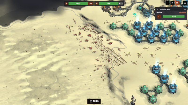 Стратегия Warfactory превращает целые планеты в военные заводы с конвейерами