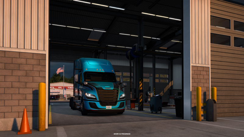 Стартовала открытая бета обновления 1.58 для American Truck Simulator