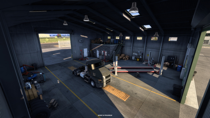 Стартовала открытая бета обновления 1.58 для American Truck Simulator