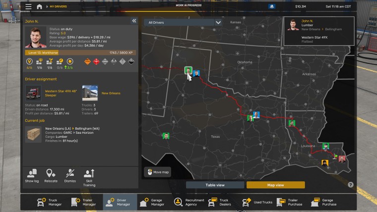 Стартовала открытая бета обновления 1.58 для American Truck Simulator