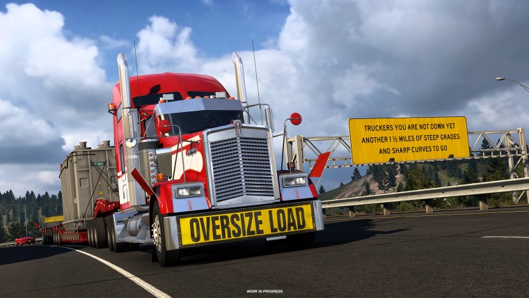 Стартовала открытая бета обновления 1.58 для American Truck Simulator