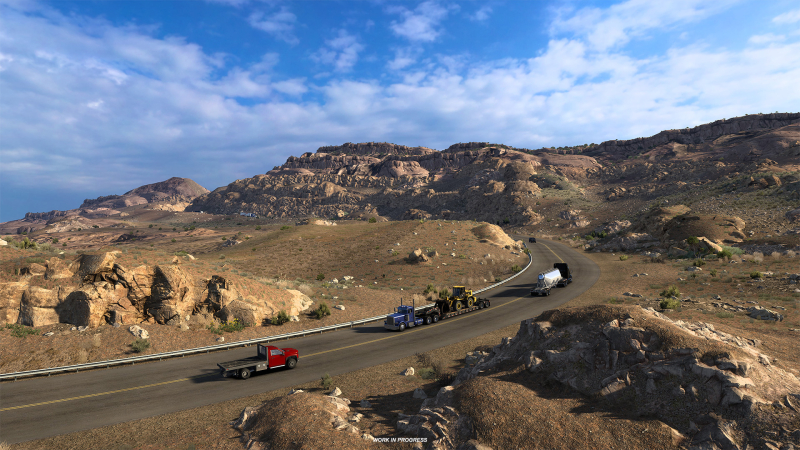Стартовала открытая бета обновления 1.58 для American Truck Simulator