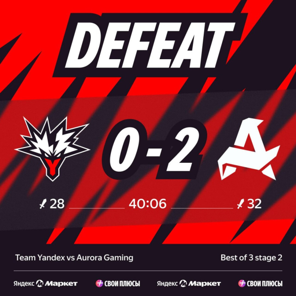 Ws и Nightfall отправили Team Yandex в нижнюю сетку FISSURE