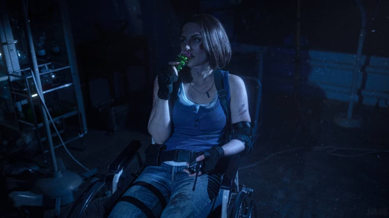 Модель показала косплей Джилл Валентайн из ремейка Resident Evil 3: в поисках правосудия