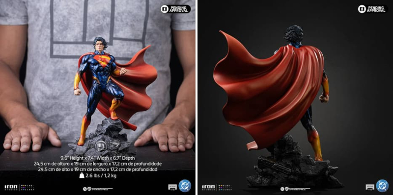 Открылся предзаказ на статую Абсолютного Супермена от Iron Studios: защитник угнетённых
