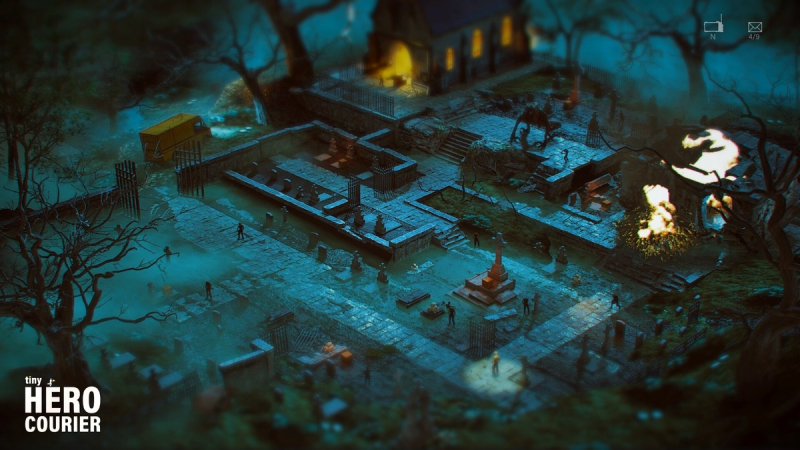 Tiny Hero Courier в стиле миниатюрной анимации из "Любовь. Смерть. Роботы" может стать новым любимым "симулятором почтальона"