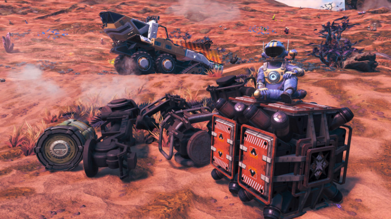 В No Man's Sky ввели гравипушку и возможность стать водителем мусоровоза