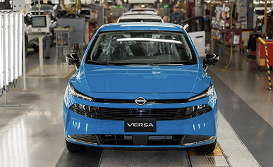 Самый дешевый Nissan сильно изменился. Рассекречен обновленный Nissan Versa — звук Bose в подголовниках и простой 1,6-литровый мотор