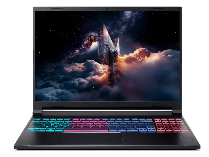 Acer представила серию Nitro V 16S AI: 16-дюймовые игровые ноутбуки на базе Ryzen 7 260 и RTX 5060/5050