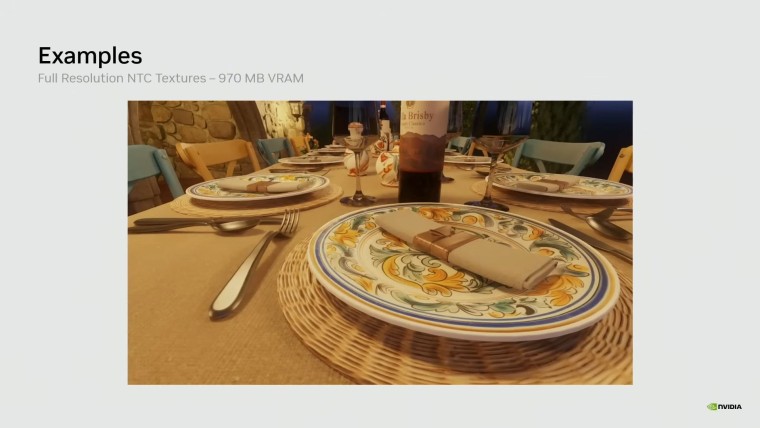 NVIDIA показала, как Neural Texture Compression сокращает VRAM с 6,5 ГБ до 970 МБ. Это не только DLSS 5